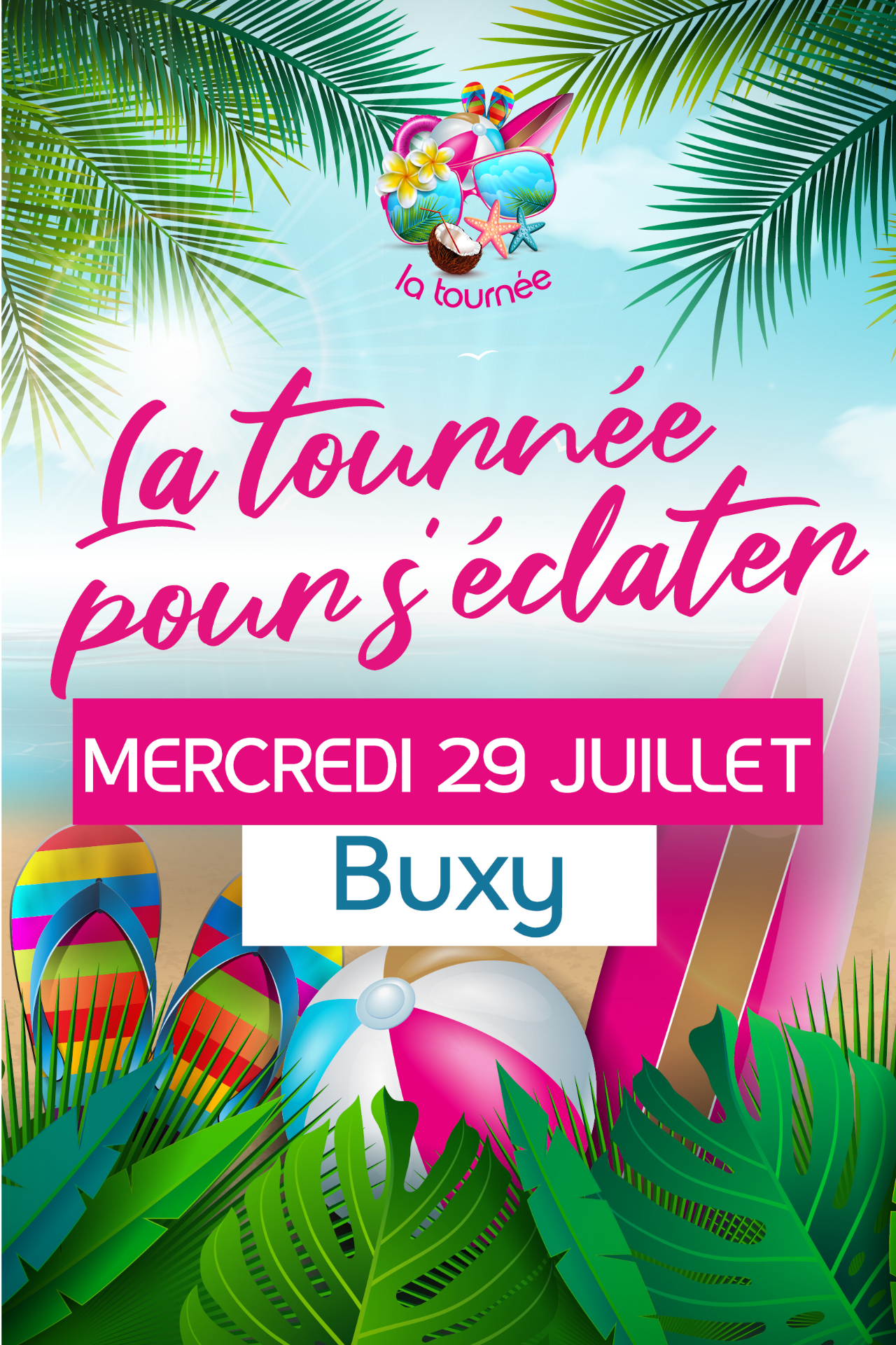 tournée estivale
